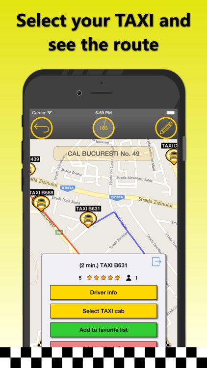 Online TAXI VIP Deniz Braila screenshot-4