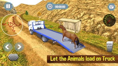 Safari Animals Truck Transport screenshot 1