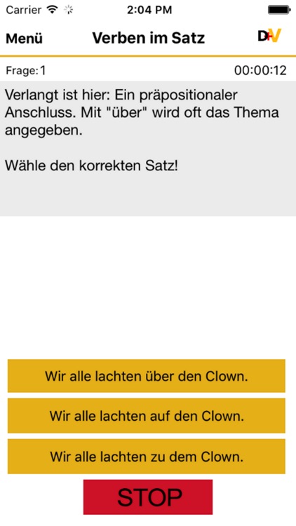 Deutsch Grammar Verb screenshot-4
