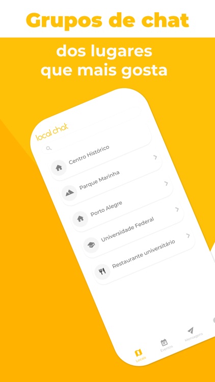 Local Chat: Amizade e Encontro