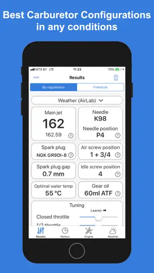 Скриншот Карбюратор Rotax Max Kart на iPhone 1