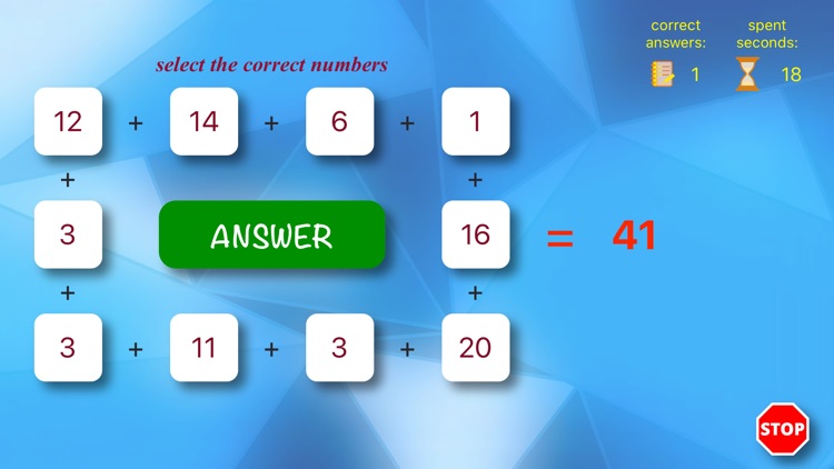 PickNumbersForTheAmount