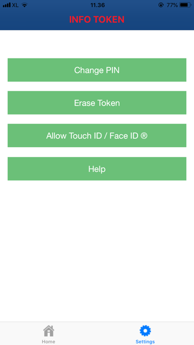 InfoToken Screenshot