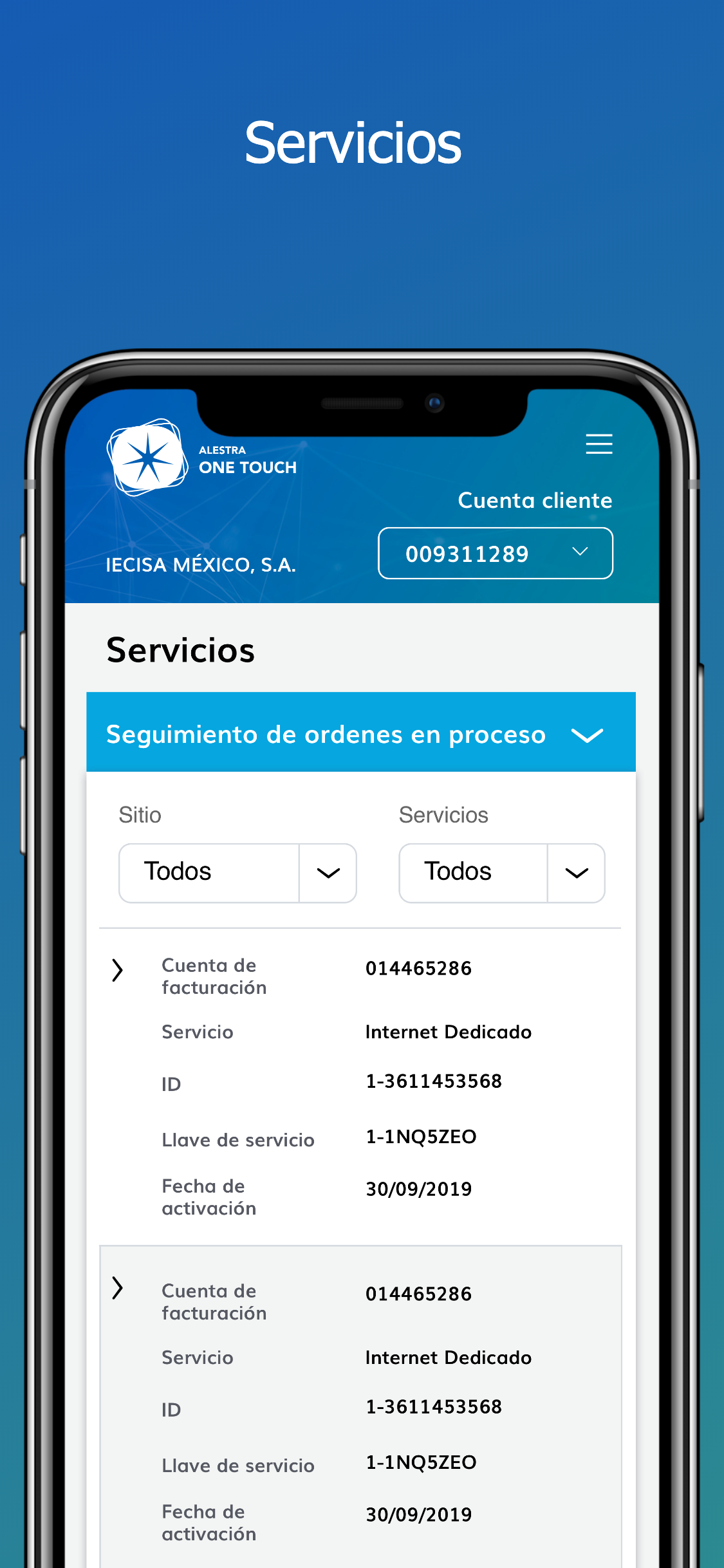 Alestra One Touch
