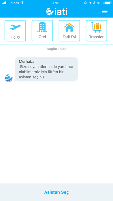 Screenshot #1 pour IATI Seyahat Asistanı