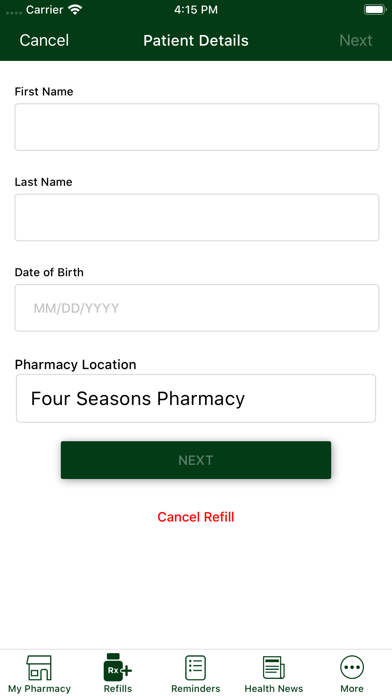 Screenshot #3 pour Four Seasons Pharmacy - WV