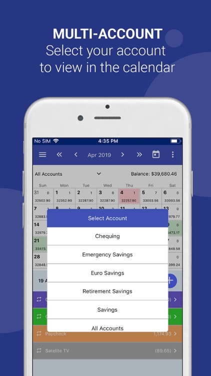 CalendarBudget Money Manager screenshot-4