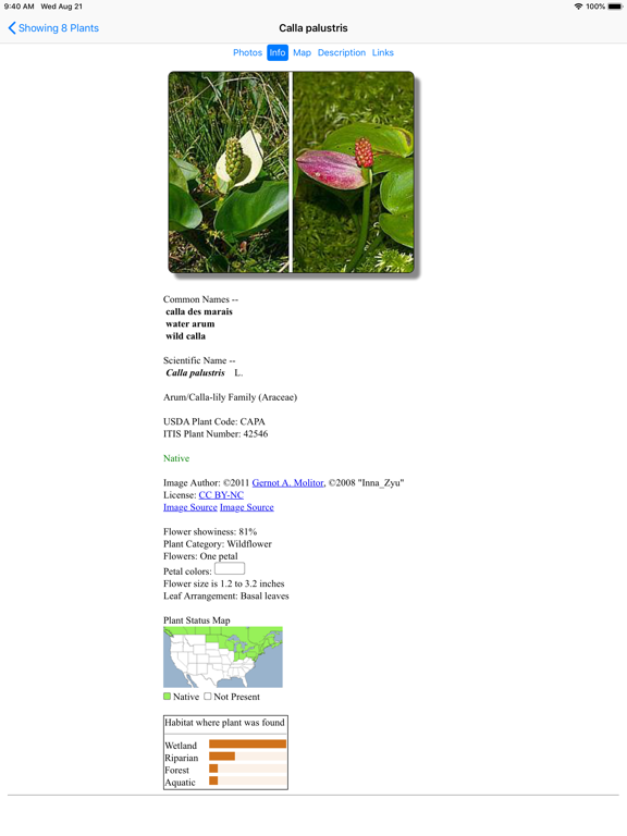 Screenshot #6 pour Quebec Wildflowers