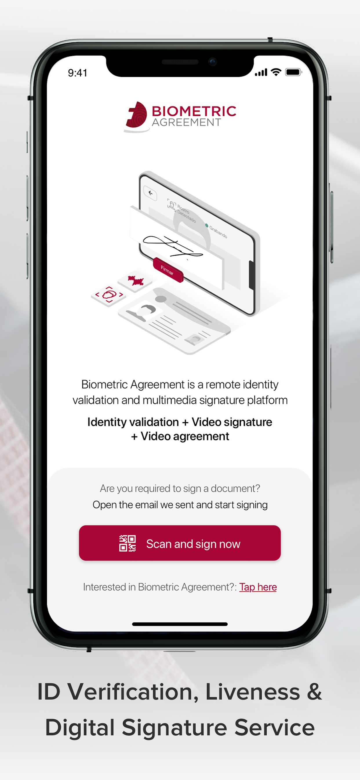 BIOMETRIC AGREEMENT
