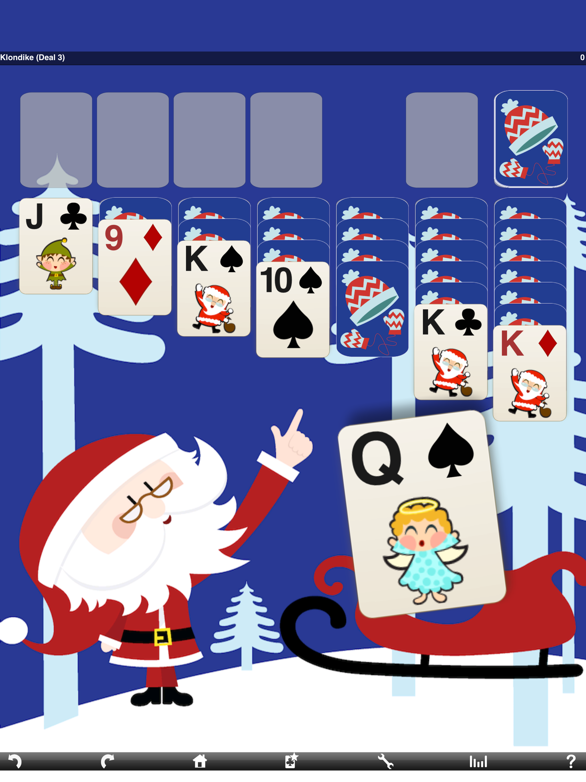 Christmas Solitaire HD Lite screenshot 4