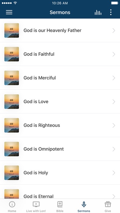 Lon Solomon Ministries Screenshot