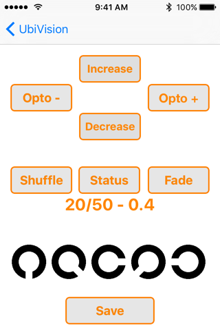 UbiVision Visual Acuity screenshot 2