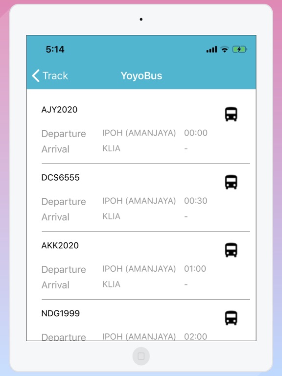 Screenshot #6 pour YoyoBus App