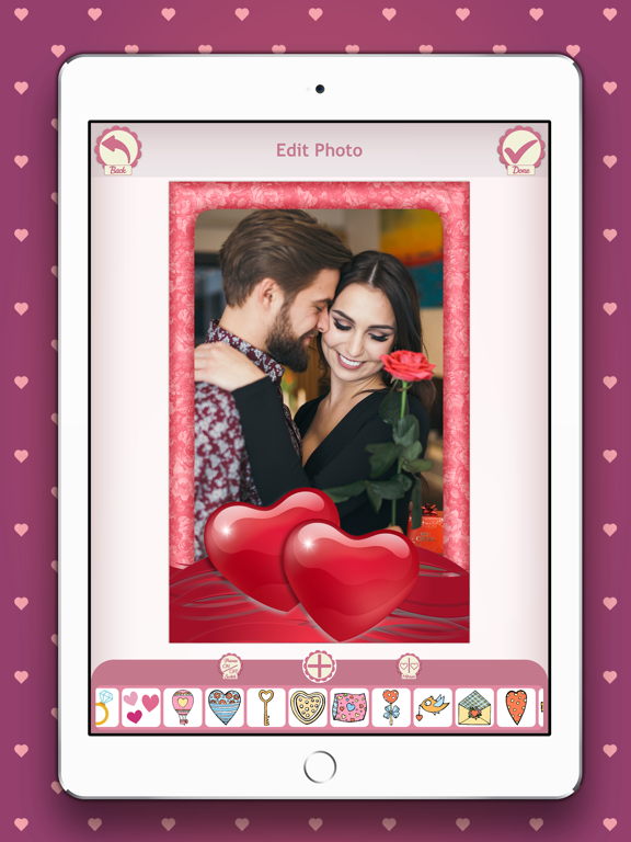 Screenshot #6 pour Cadres d'amour et Autocollants
