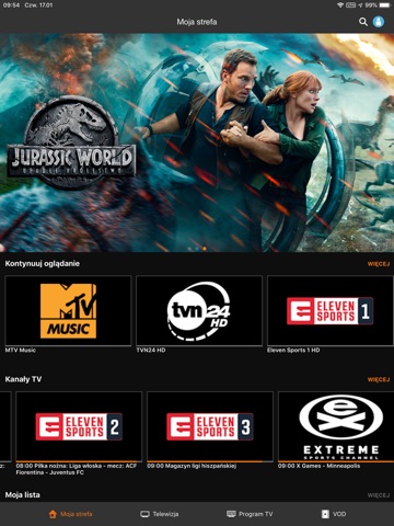 Orange TV Go iPad screenshot 1