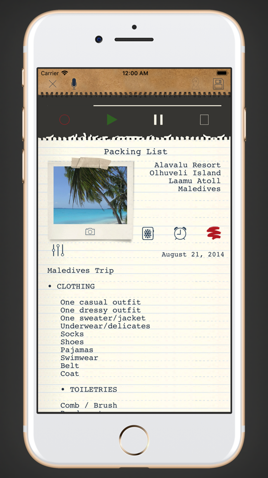 #2. memono Notepad (iOS) 来自: Dennis Ebbinghaus