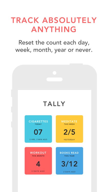 Tally: The Anything Tracker