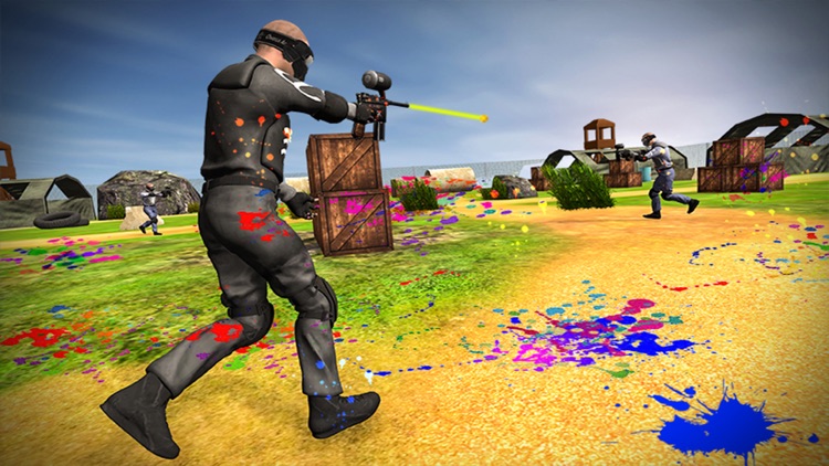 Paintball Arena Shooter War screenshot-3