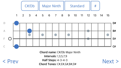 Screenshot #3 pour Chordfinder for Bouzouki