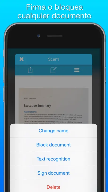 Escáner PDF Docs & Imagenes