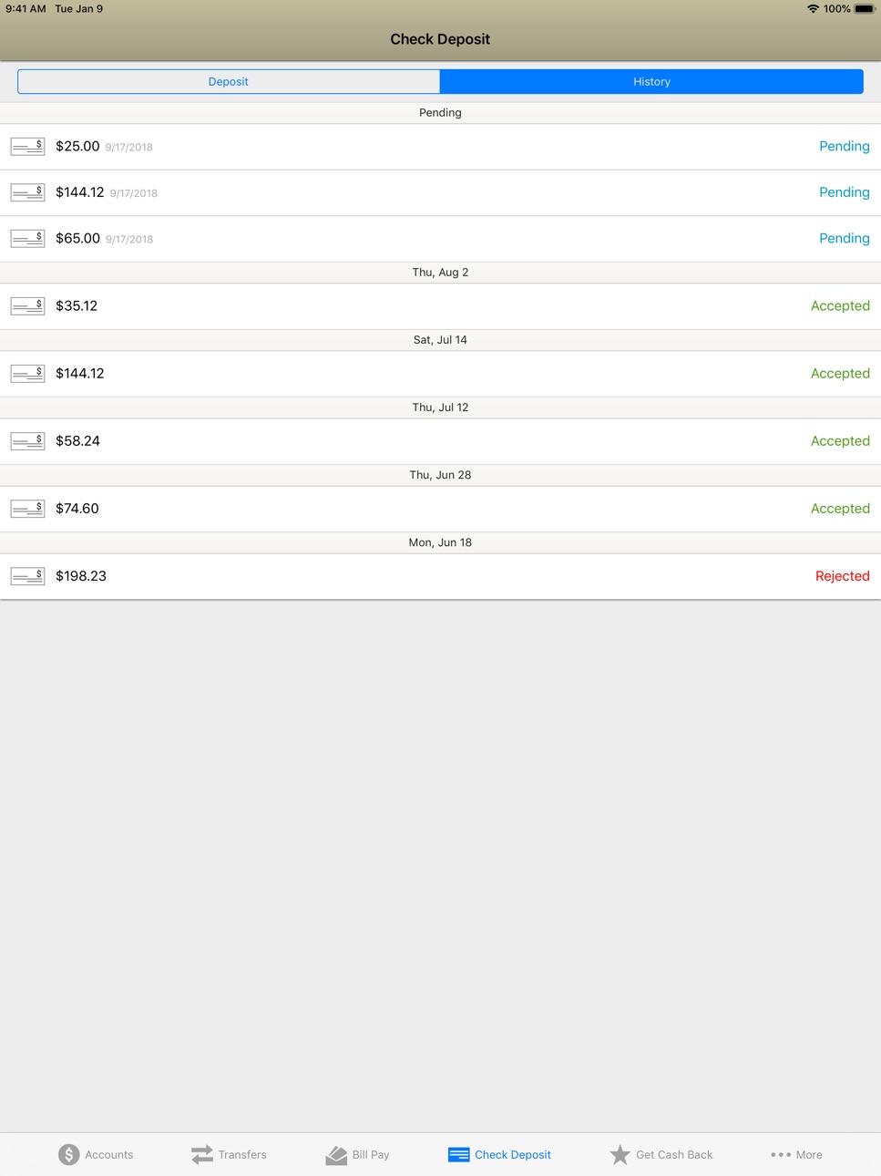 iPad screenshot