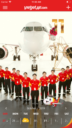 Vietjet Calendar screenshot 3