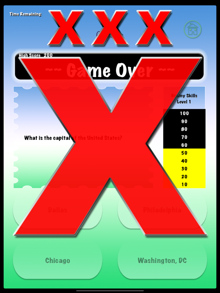 Brainy Skills World Capitals