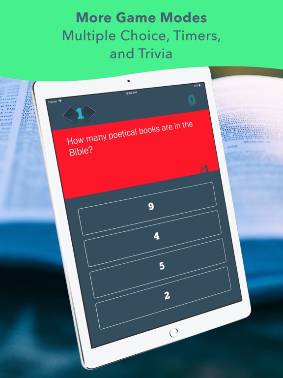 Screenshot #5 pour Devo Bible Quiz: Trivia Game