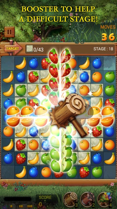 Fruits Forest : Rainbow Apple Screenshot