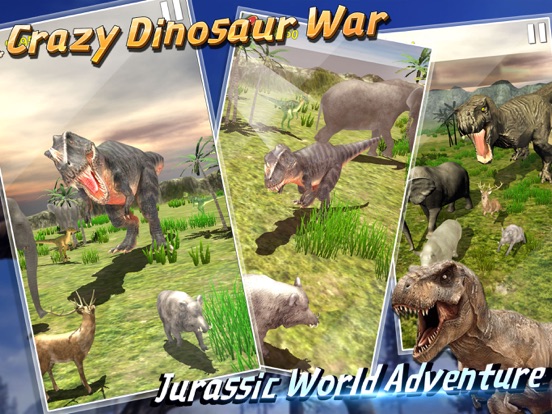 Crazy Dinosaur Warのおすすめ画像1