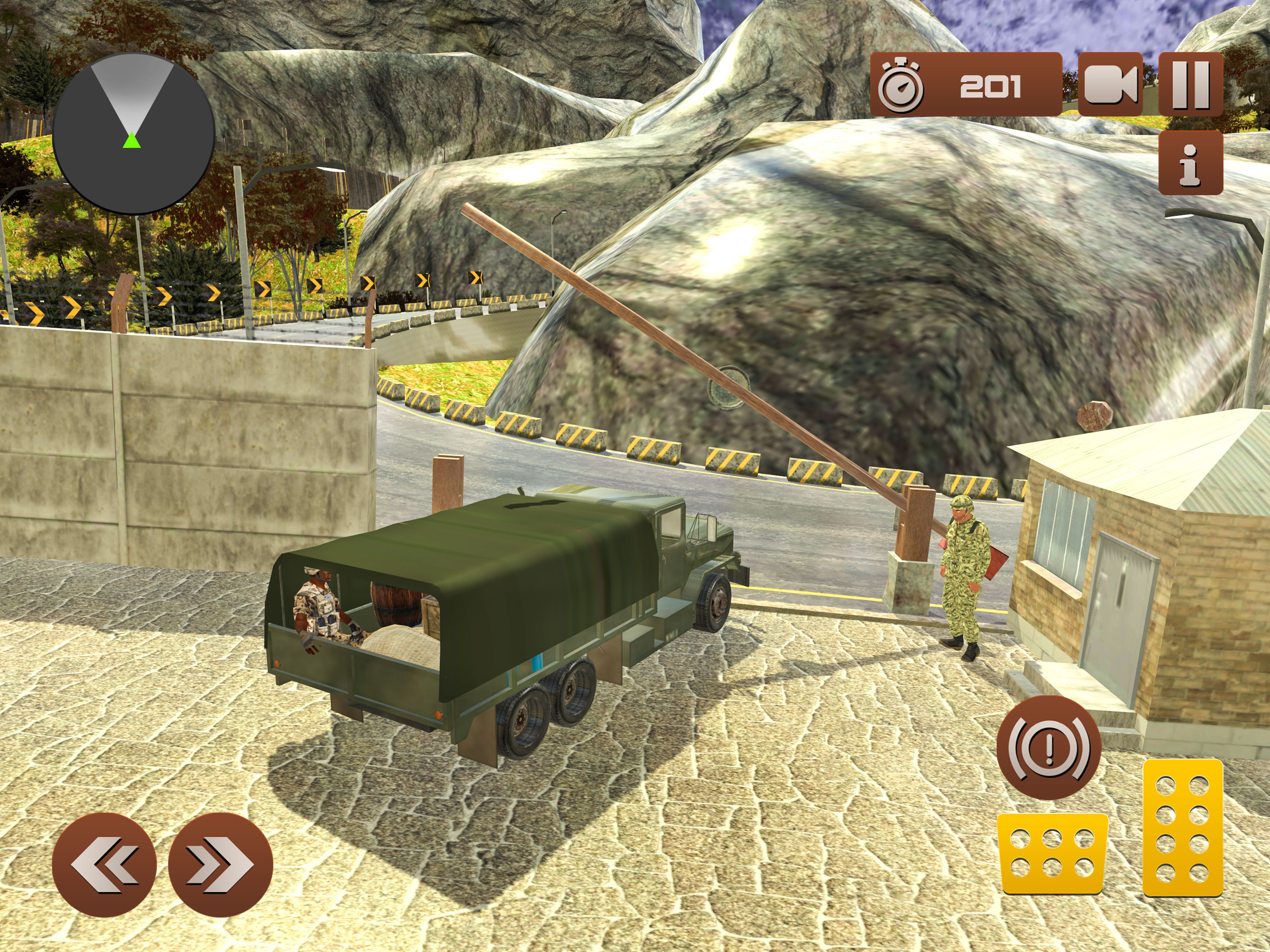 Army Border Cargo Transport