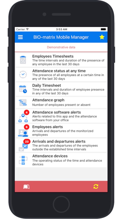 Bio-Matrix Mobile Manager