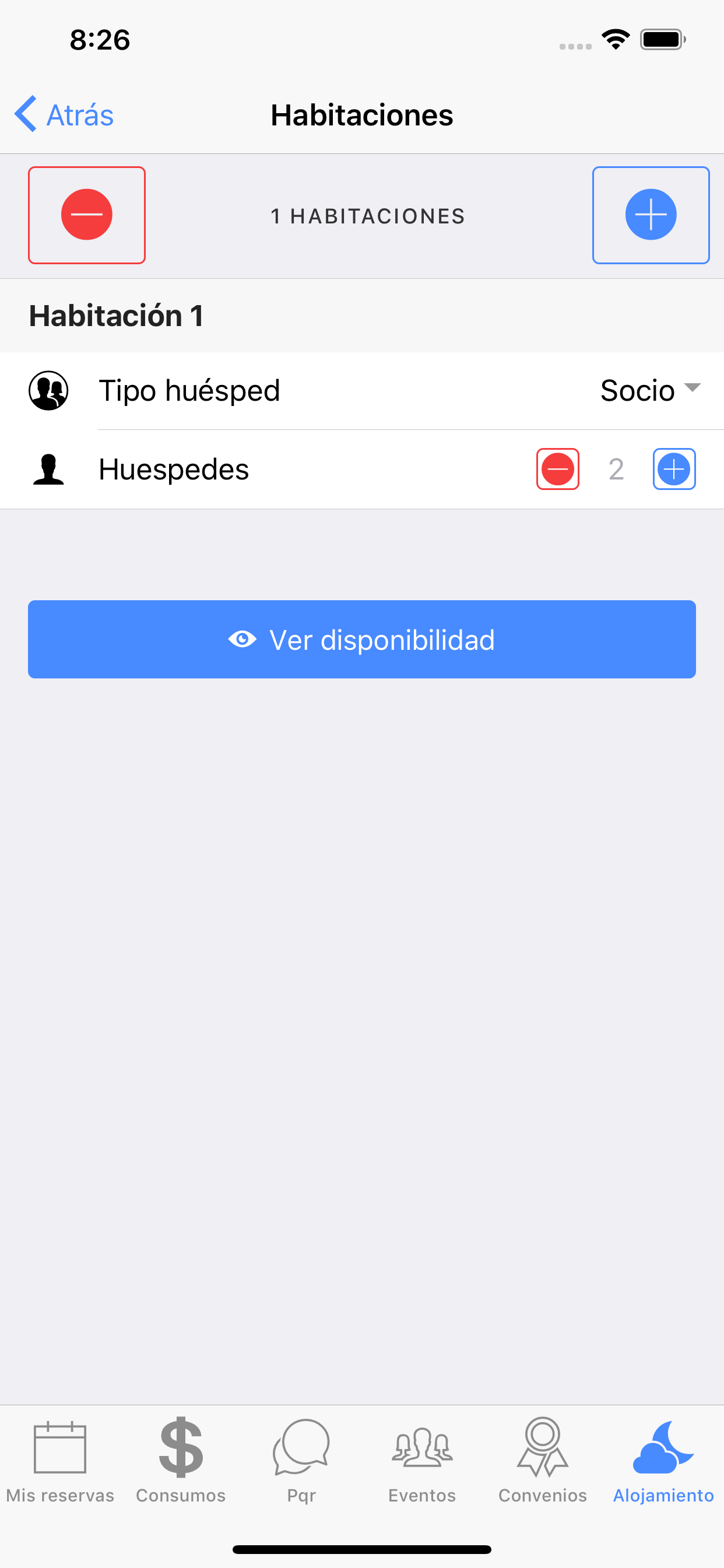Seven Reservas screenshot 5