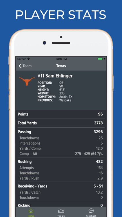 UT Texas Football screenshot-3