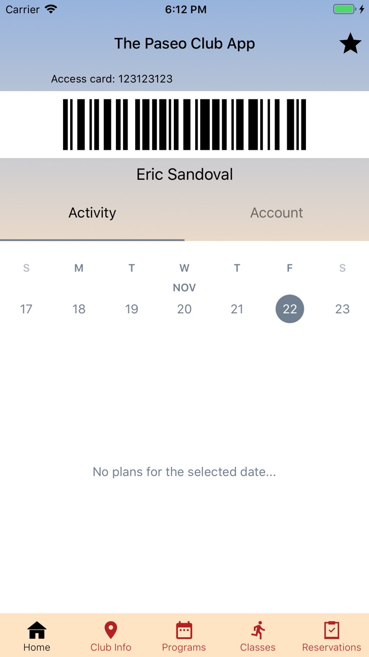iPhone screenshot