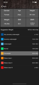 BMI&BMR Calculator screenshot #4 for iPhone