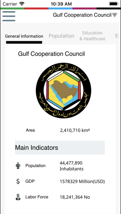 GCC-STAT screenshot 2