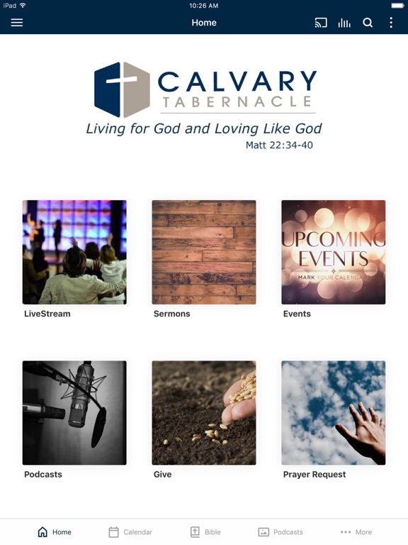 Screenshot #4 pour Calvary Tabernacle NJ
