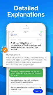 emt exam prep: 2024 iphone screenshot 2