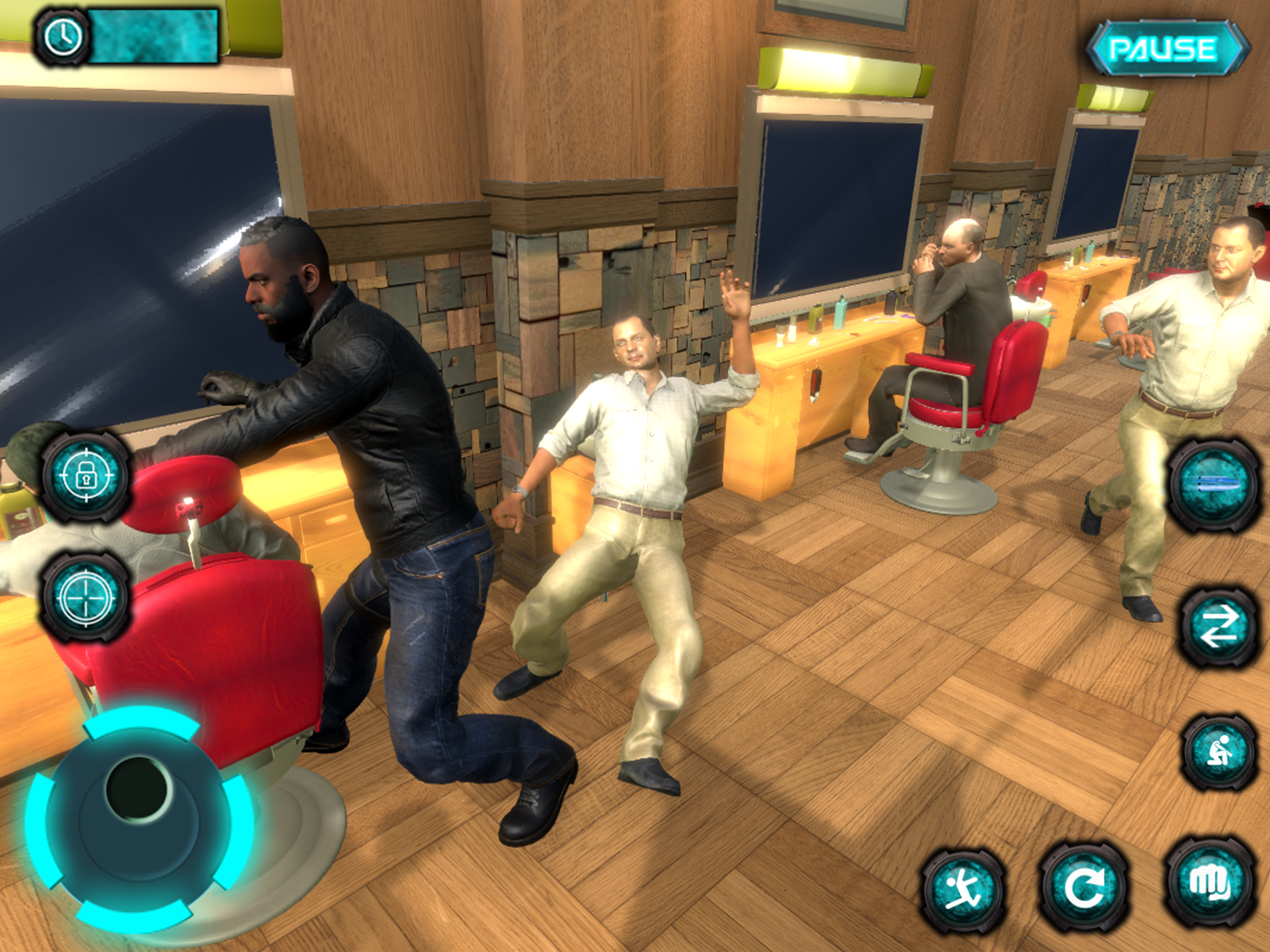 Barber Shop Robbery 3D