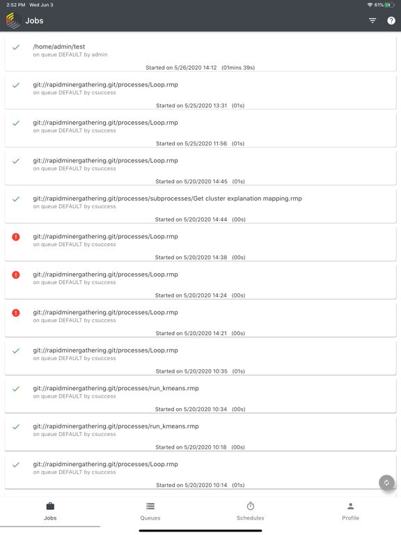 Screenshot #6 pour RapidMiner AI Hub 9