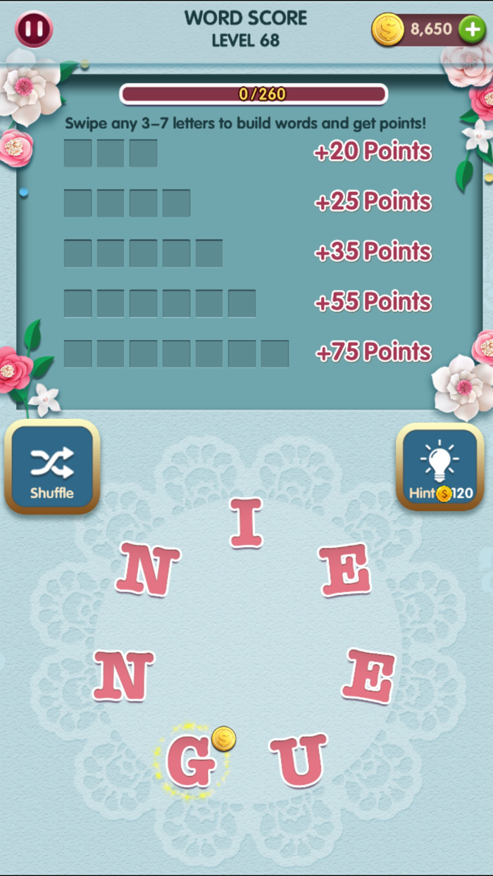 WordGames CrossConnectScore