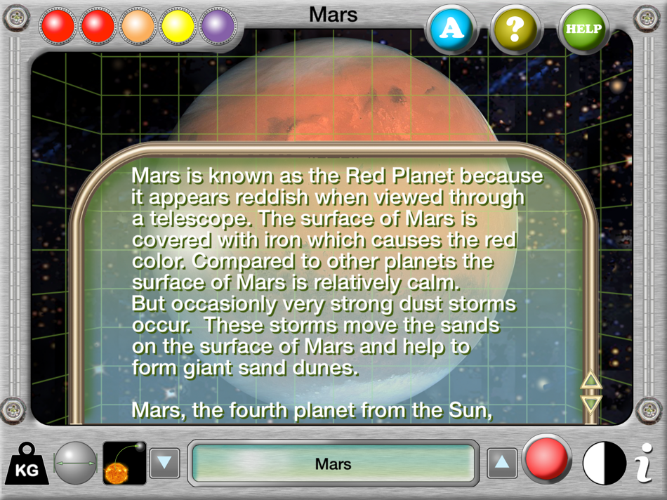 #5. Interactive Solar System (iOS) 由: Ventura Educational Systems
