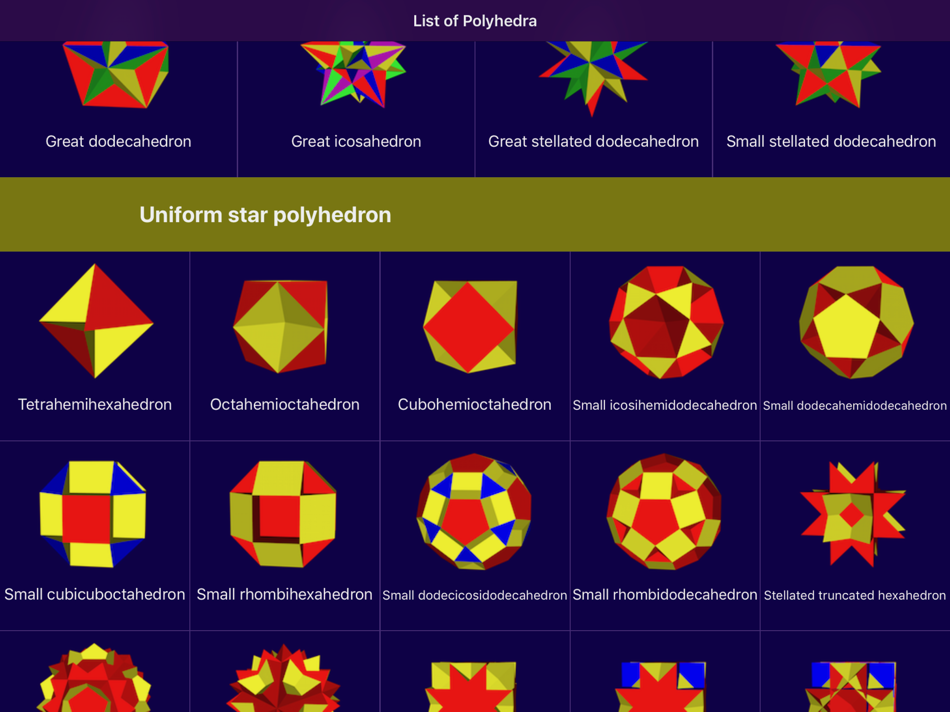 #4. Polyhedron and Polyhedra Vol.2 (iOS) 由: Masahiko Fukuyama
