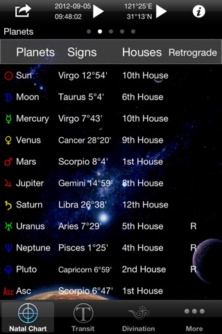 Easy Astro+ Astrology Chartsのおすすめ画像5