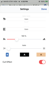 PNM e-Reader screenshot