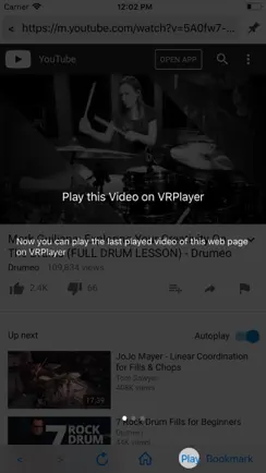 VRPlayer : 2D 3D 360° Video iPhone image 4