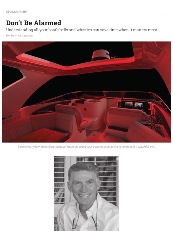 Power & Motoryacht Magazine iPad screenshot 6 - Sports app