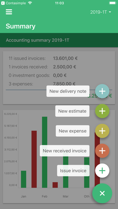 Contabilidad Autónomos Screenshot