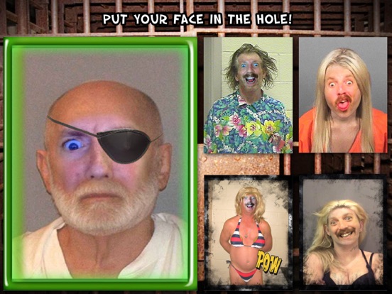 Mugshot Me! iPad screenshot